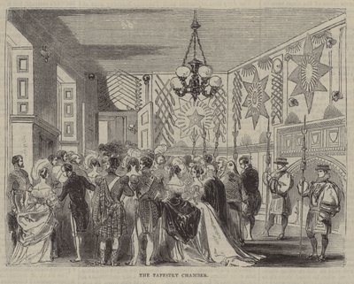 Palais de St James, Londres, La Salle des Tapisseries, Un Salon - English School