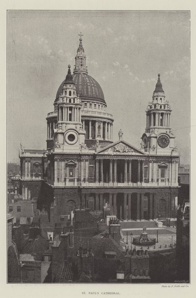 Cathédrale Saint-Paul (gravure) - English School