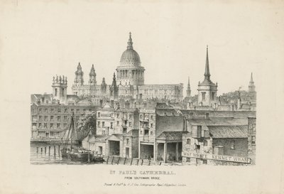 Cathédrale Saint-Paul depuis le pont de Southwark - English School
