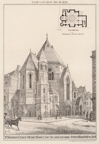 Église Saint-Sauveur, Oxford Street, pour les sourds et muets - English School