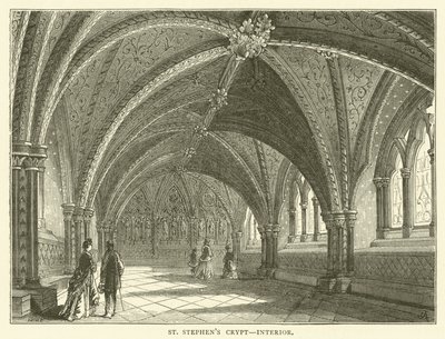 Crypte de Saint-Étienne, intérieur - English School