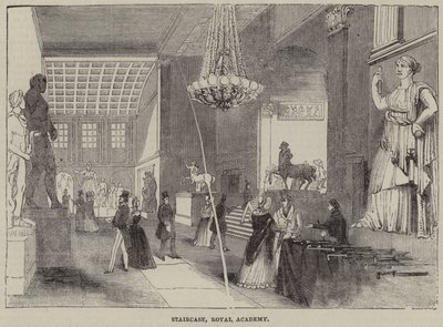 Escalier, Académie royale, Londres - English School