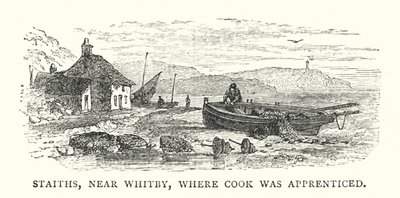 Staiths, près de Whitby, où Cook était apprenti - English School