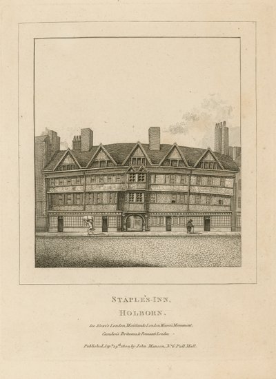Staples Inn, Holborn - English School