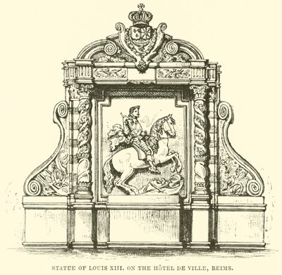 Statue de Louis XIII, sur l