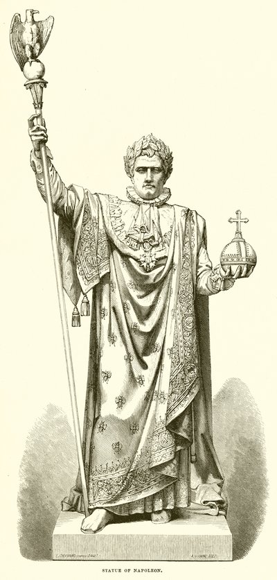 Statue de Napoléon - English School