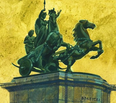 Statue de la reine Boadicée - English School