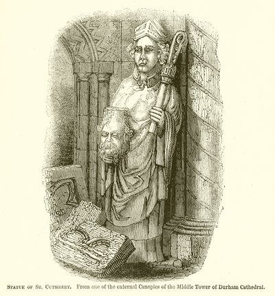 Statue de Saint Cuthbert - English School