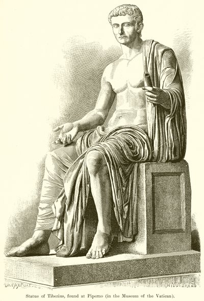 Statue de Tibère trouvée à Piperno - English School
