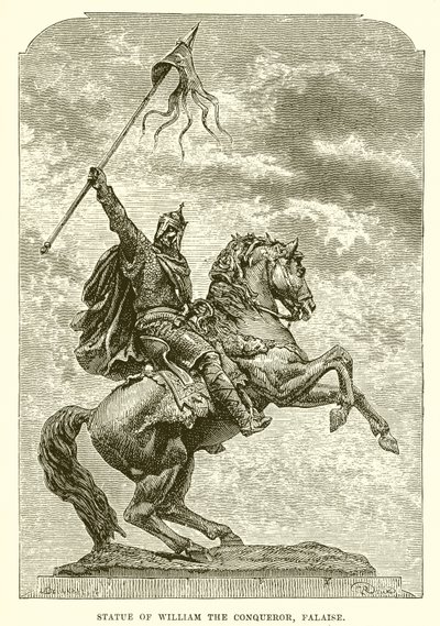 Statue de Guillaume le Conquérant, Falaise - English School
