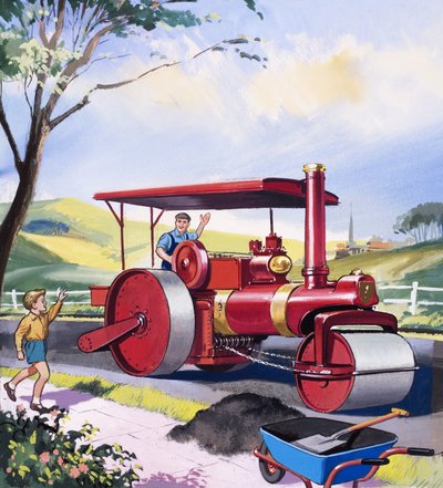 Conducteur de rouleau compresseur - English School