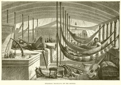 Voyage en bateau à vapeur sur l