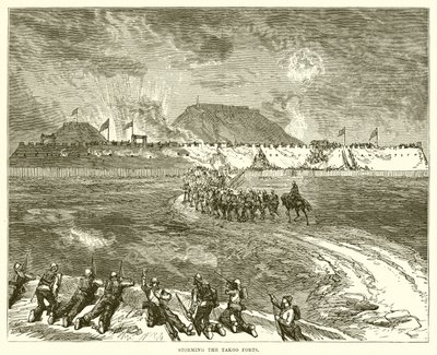 Assaut des forts de Takoo - English School