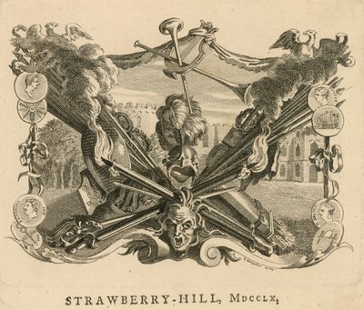 Strawberry Hill, Londres, 1760 - English School