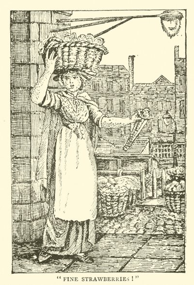 Vendeur de fraises - English School
