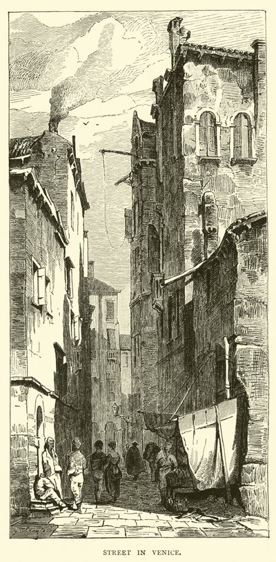 Rue à Venise - English School