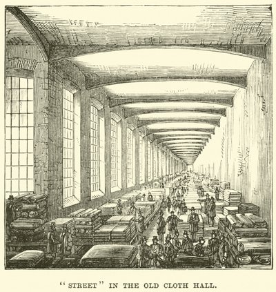 Rue dans le Vieux Hall des Drapiers - English School