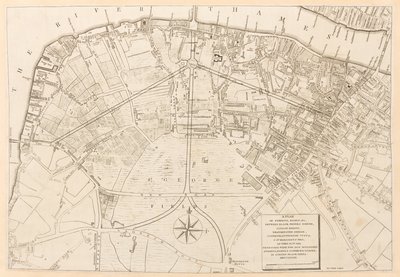 Plan des rues de Londres, Cartes K.Top.27.47 - English School