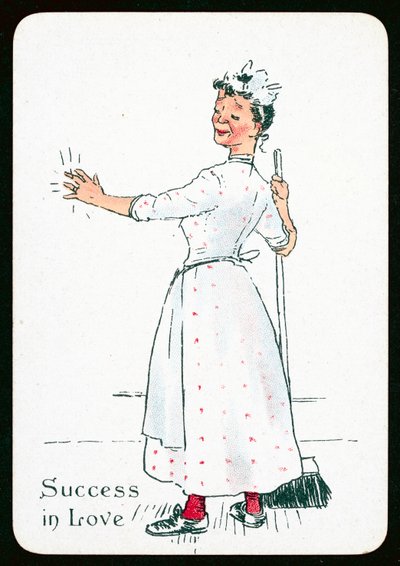 Succès en amour (lithographie en couleur) - English School