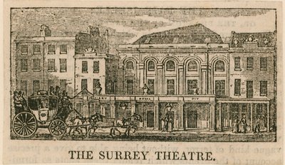 Théâtre de Surrey, Blackfriars Road, Londres - English School