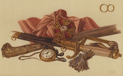 Épée et reliques de l