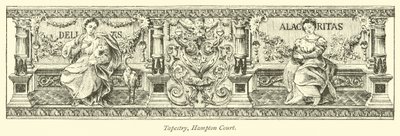Tapisserie, Hampton Court - English School