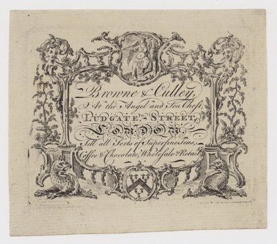 Marchands de thé, Browne et Culley - English School