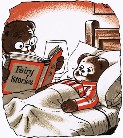 Ours en Peluche au Lit - English School