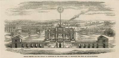 Temple érigé pour célébrer la paix d