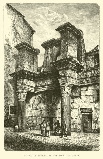 Temple de Minerve dans le Forum de Nerva - English School