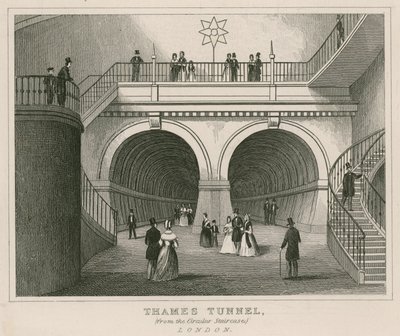 Tunnel de la Tamise depuis l