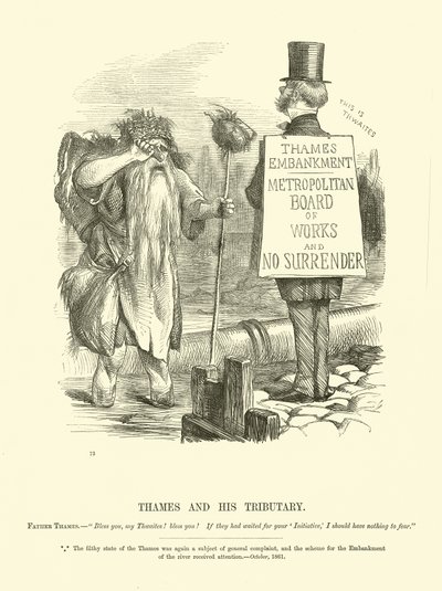 Thames et son affluent - English School