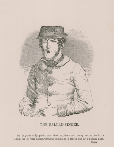 Le chanteur de ballades - English School