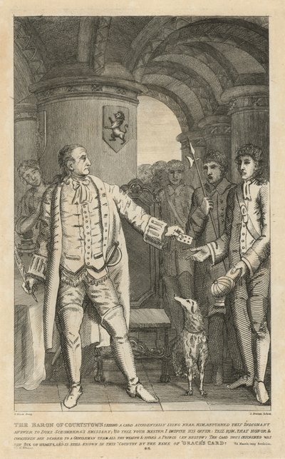 Le Baron de Courtstown a répondu cette réponse indignée à l