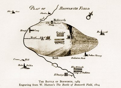 La bataille de Bosworth - English School