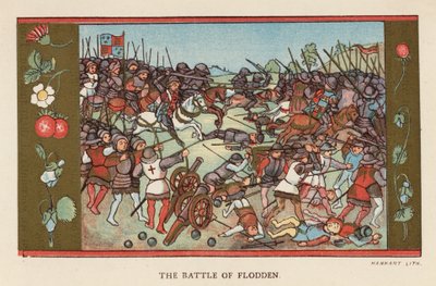 La bataille de Flodden - English School