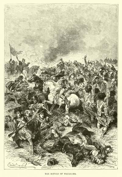La bataille de Waterloo - English School