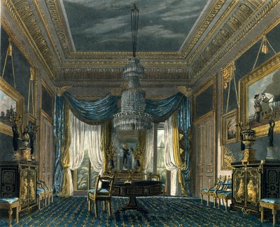 La Chambre en velours bleu, Carlton House - English School