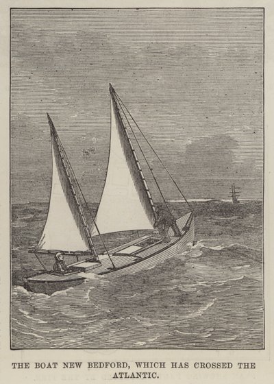 Le bateau New Bedford, qui a traversé l