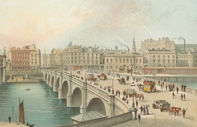Le pont de Broomielaw - Glasgow - English School