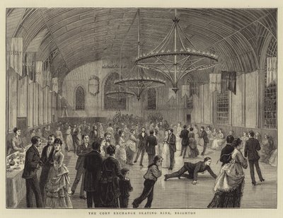La patinoire de la Bourse du maïs, Brighton - English School