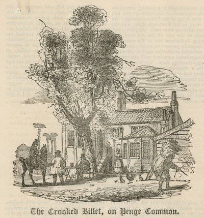 The Crooked Billet sur Penge Common, Londres - English School