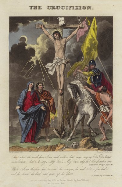 La Crucifixion de Jésus-Christ - English School