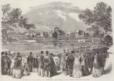 Le Crystal Palace, à Sydenham, tel qu