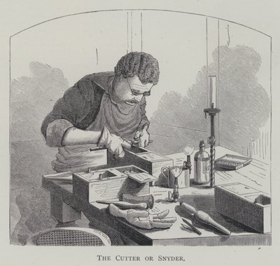 Le Cutter ou Snyder (gravure) - English School