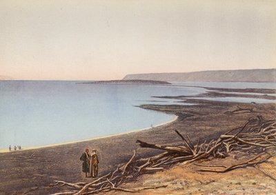 La mer Morte, depuis la rive nord, Genèse XIII 10 11_XIX, 24 25 - English School