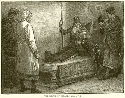 La mort de Siward - English School