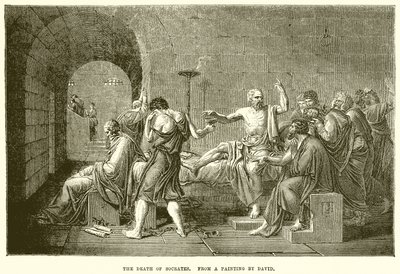 La mort de Socrate - English School