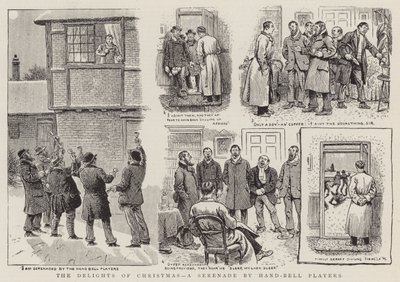 Les délices de Noël, une sérénade par des joueurs de cloches à main - English School