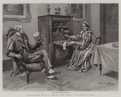 La dame despotique - English School